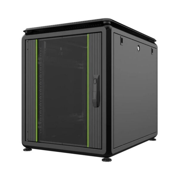 19" 12U Rack Cabinet 600 x  800 x 719mm Data Line - Black