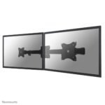 FPMA-CB100BLACK, Dual  Crossbar Monitor Adapter Arm  from 1 to 2 Monitors, 10-27", 0-10 kg/Monitor, VESA 75x75-100x100, -Black
