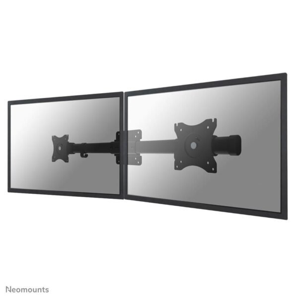 FPMA-CB100BLACK, Dual  Crossbar Monitor Adapter Arm  from 1 to 2 Monitors, 10-27", 0-10 kg/Monitor, VESA 75x75-100x100, -Black