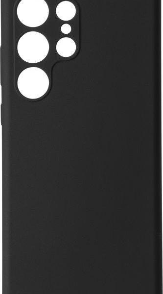 MADRID S23 Ultra Galaxy Black  Cover. Material: Silicone