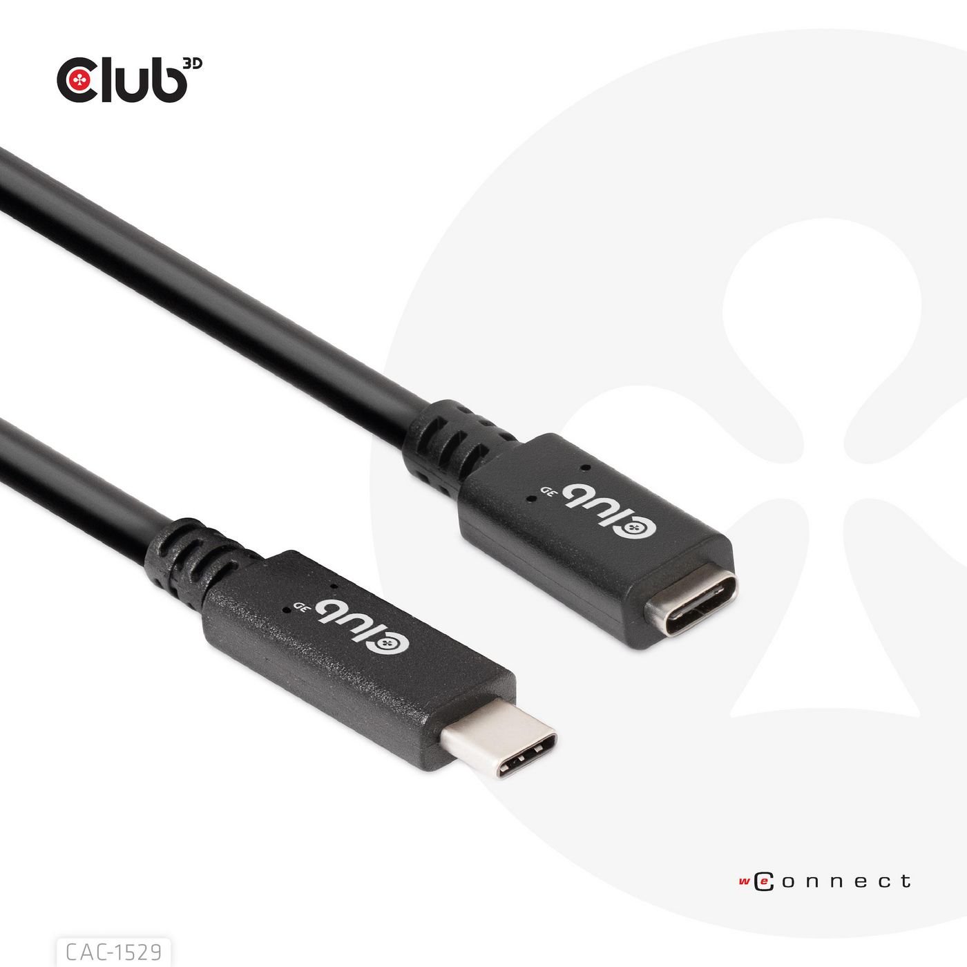 Img_32950912.jpg Usb Gen1 Type-C Extension Cable 5Gbps 60W(20V/3A) 4K60Hz M/F 2M/6.56Ft - Image 1