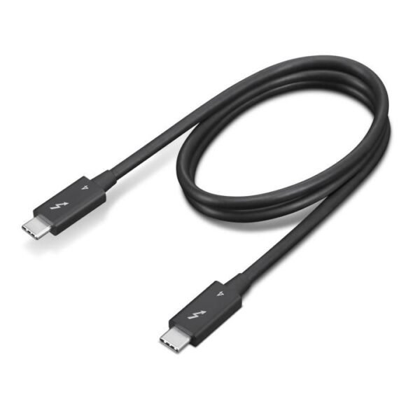 Thunderbolt Cable 0.7 M 40  Gbit/S Black