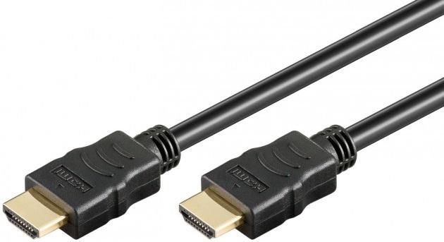 Img_32972544.jpg 2M High Speed Hdmi Cable With Ethernet A/A M/M Black Icoc Hdmi-4-020 - Image 1