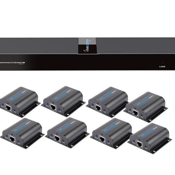 Hdmi 1X8 Extender Splitter  Over Cat6/6A/7 50M With Ir  Pass-Back Idata Ex-Hl81Ty