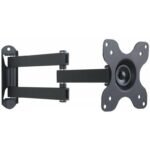 Wall Support For Lcd Led  13-30" Tilting 2 Joints Black  Ica-Lcd 923B