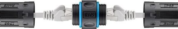 IP68 RJ45 Patch Cable Coupler  CAT 6A