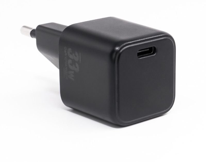 Img_33093219.jpg 33W USB-C Nano Single Port Charger, GaN Technology 5V2A-20V1.5A USB PD Plug: USB-C EU Wall - Compatible with all brands of Tablets - Image 1