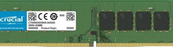 CT8G4DFRA32AT memory module 8  GB 1 x 8 GB DDR4 3200 MHz