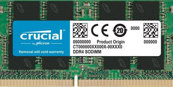 CT16G4SFRA32AT memory module  16 GB 1 x 16 GB DDR4 3200 MHz