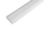 Aluminum cable cover white,  110x6x2cm .