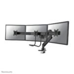 NM-D775DX3BLACK, Full Motion  Monitor Arm (Clamp & Grommet)  Tripple Crossbar - Handle. For Three 17-27" Screens (1-6kg/screen), Height