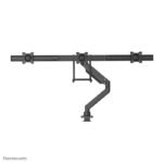 NM-D775DX3BLACK, Full Motion  Monitor Arm (Clamp & Grommet)  Tripple Crossbar - Handle. For Three 17-27" Screens (1-6kg/screen), Height - Image 3
