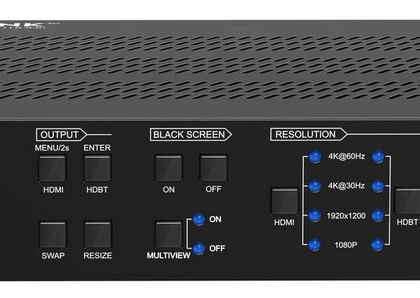 HDBaseT 3.0 18G 4X2 seamless  KVM switcher w/ Multiview,  HDBaseT receiver included