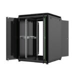 19" 20U Rack Cabinet 800 x  800 x 1075mm Data Line -  Black - Image 2