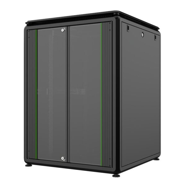 19" 20U Rack Cabinet 800 x  800 x 1075mm Data Line -  Black