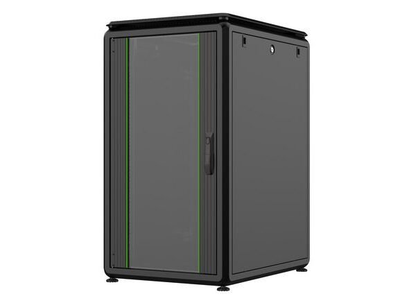 19" 20U Rack Cabinet 600 x  800 x 1075mm Data Line -  Black