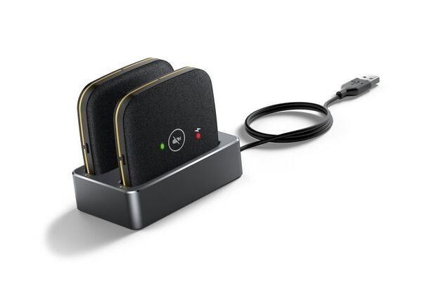 CPW65 Package, 2 x CPW65  wireless mic. Charger Cradle,  WDD60 USB DECT dongle