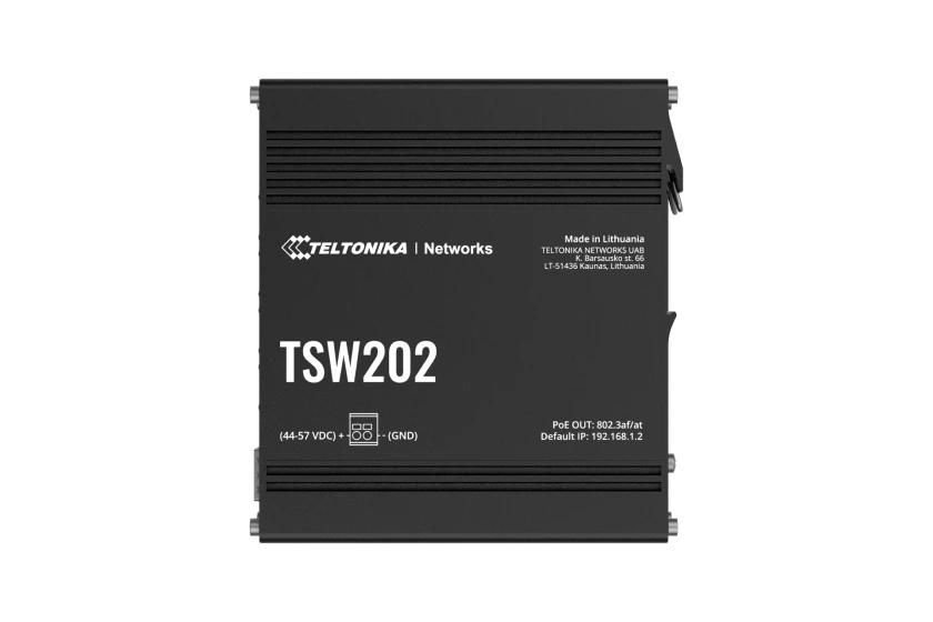 Img_33540381.jpg TSW202 MANAGED SWITCH 8 x port PoE+ switch with 2 x SFP ports for fibre optic communication - Image 1
