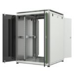 19" 20U Rack Cabinet 800 x  800 x 1075mm Data Line -  White - Image 2