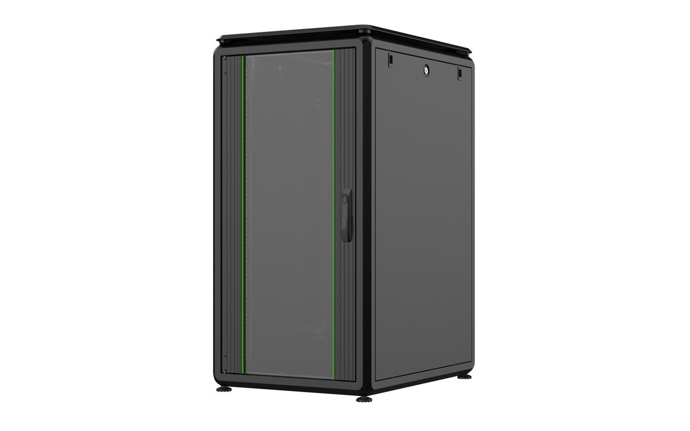 Img_33580372.jpg 19" 22U Rack Cabinet 600 x 800 x 1164mm Data Line - Black - Image 1