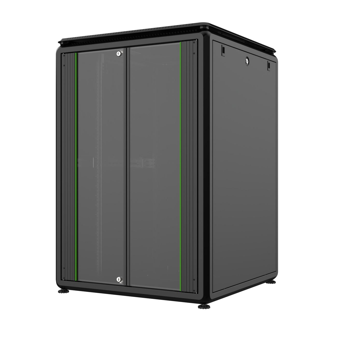 Img_33580630.jpg 19" 22U Rack Cabinet 800 x 800 x 1164mm Data Line - Black - Image 1