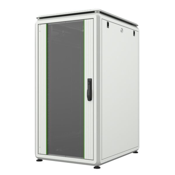 19" 22U Rack Cabinet 600 x  800 x 1164mm Data Line -  White