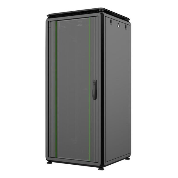 19" 26U Rack Cabinet 600 x  600 x 1342mm Data Line -  Black