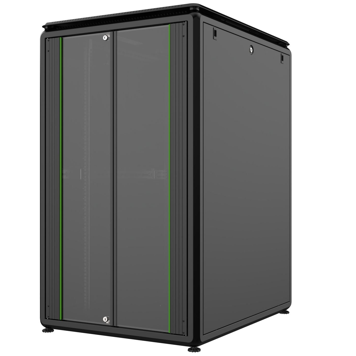 Img_33580923.jpg 19" 26U Rack Cabinet 800 x 1000 x 1342mm Data Line - Black - Image 1