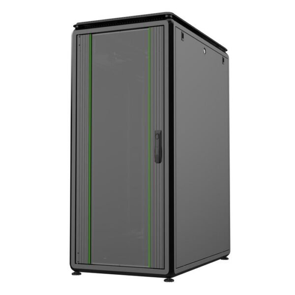 19" 26U Rack Cabinet 600 x  1000 x 1342mm Data Line -  Black