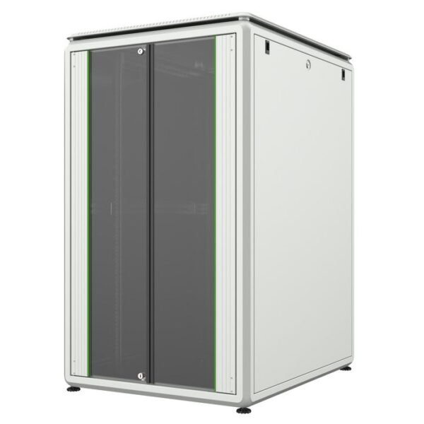 19" 26U Rack Cabinet 800 x  1000 x 1342mm Data Line -  White