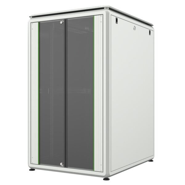 19" 26U Rack Cabinet 800 x  1000 x 1342mm Data Line -  White