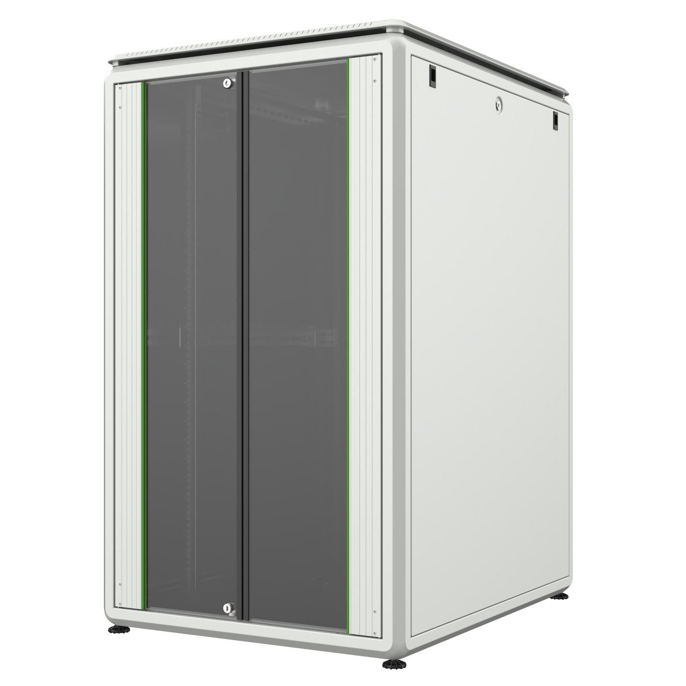 Img_33581205.jpg 19" 26U Rack Cabinet 800 x 1000 x 1342mm Data Line - White - Image 1