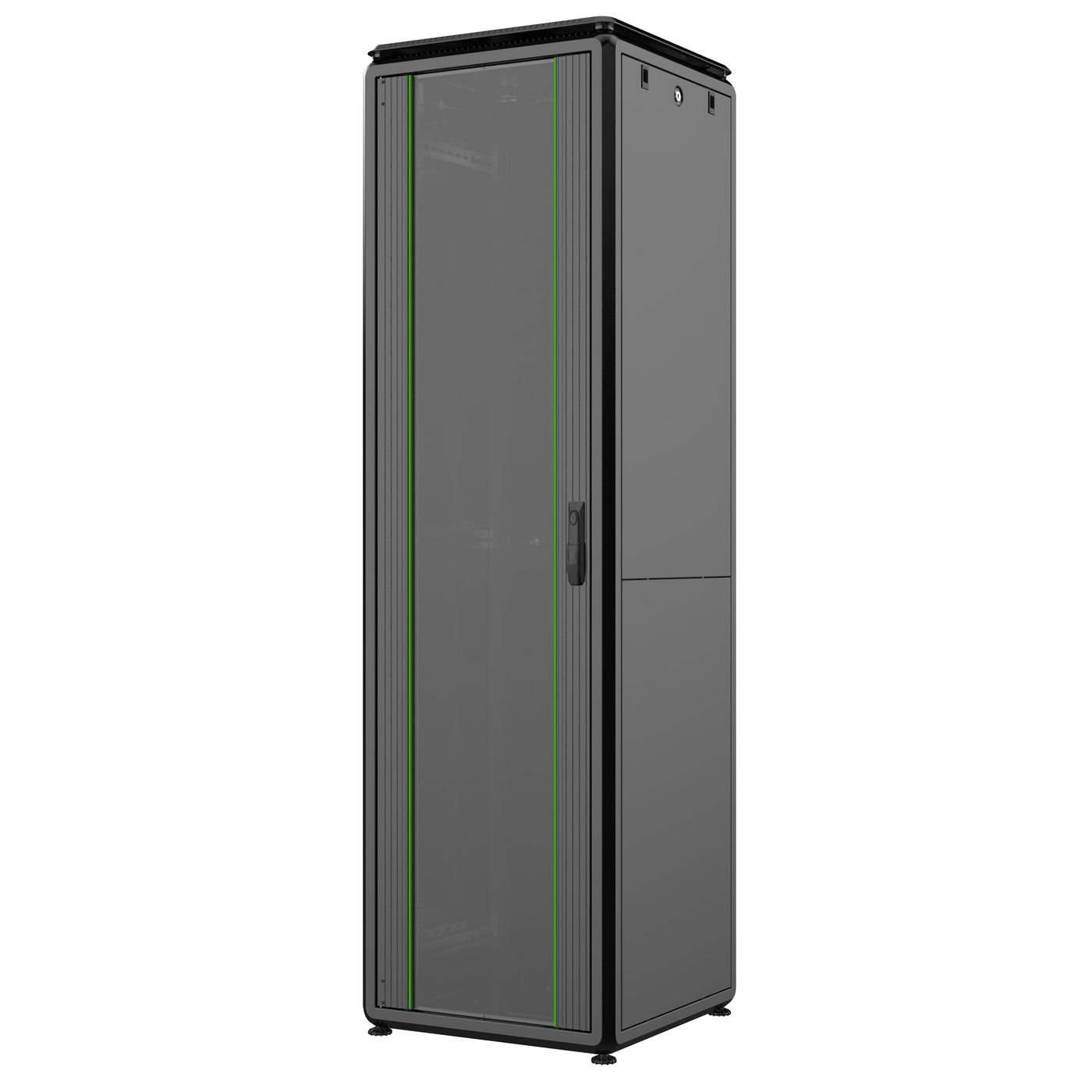 Img_33581849.jpg 19" 42U Rack Cabinet 600 x 600 x 2053mm Data Line - Black - Image 1