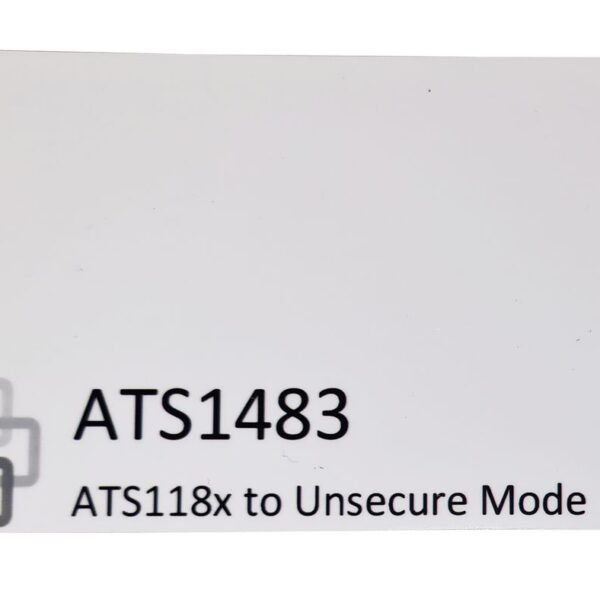 ATS118x to Unsecure Mode