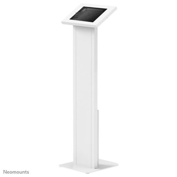 FL15-750WH1, Tablet Floor  Stand, Lockable (Incl. Lock),  VESA 75x75, Bolt-Down, Suitable for various 9.7-11" tablets - White