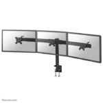 FPMA-D700D3, Tilt/Turn/Rotate  Triple Monitor Arm (Clamp)  For Three 10-27" Monitors, 0-8kg/monitor, Height Adjustable, -Black