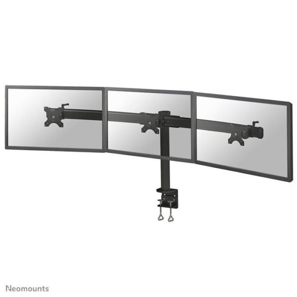 FPMA-D700D3, Tilt/Turn/Rotate  Triple Monitor Arm (Clamp)  For Three 10-27" Monitors, 0-8kg/monitor, Height Adjustable, -Black