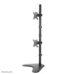 FPMA-D550DDVBLACK, Dual  Monitor Stand, 10-32", 0-6  kg/screen, Vertical installation - Black flat screen desk mount, Computer - Image 2