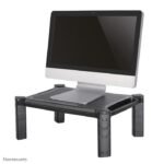 NSMONITOR20, Monitor/Laptop  Riser, Max 10kg, H:4,6-16,8  W:50 D:33cm, Universal, -Black