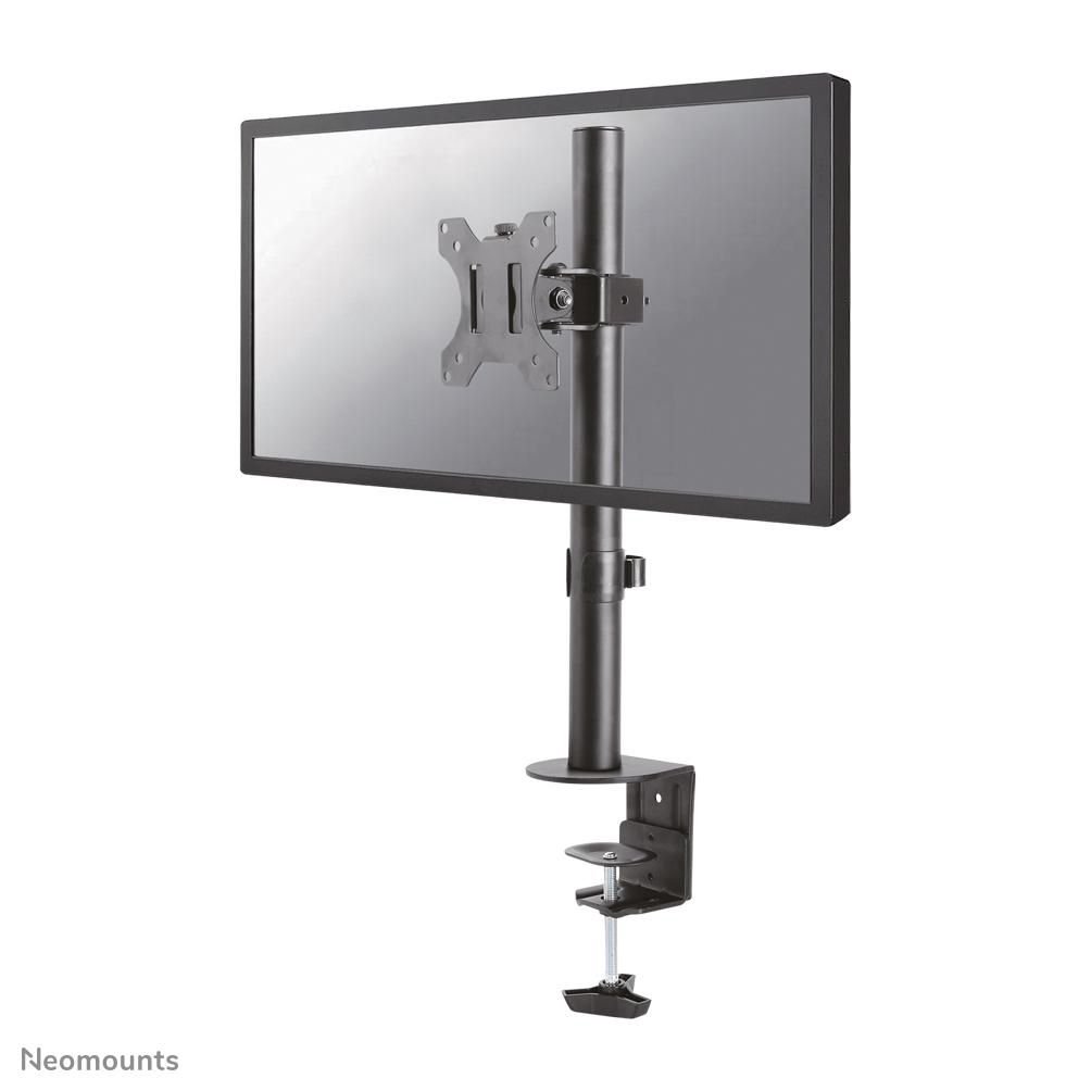 Img_33602021.jpg FPMA-D510BLACK, Desk Mount (Clamp & Grommet) For 10-32" Monitors, Max 8 kg., Height Adjustable, Black - Image 1