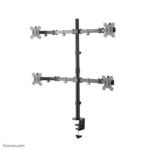 FPMA-D550D4BLACK, Full Motion  Desk Mount For Four 13-32"  Screens, Max 6 kg (Each Screen) - Black - Image 3