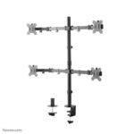 FPMA-D550D4BLACK, Full Motion  Desk Mount For Four 13-32"  Screens, Max 6 kg (Each Screen) - Black - Image 4