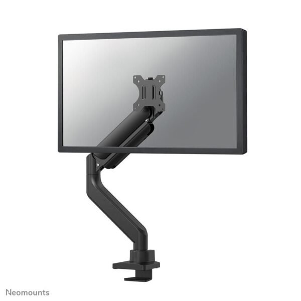 DS70-450BL1, Single Monitor  Arm, 17-42", 1-15 kg (curved  11 kg), Gas Spring, 180?-Stop, Topfix, Easy Install-Model - Black