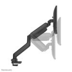 DS70-450BL1, Single Monitor  Arm, 17-42", 1-15 kg (curved  11 kg), Gas Spring, 180?-Stop, Topfix, Easy Install-Model - Black - Image 4