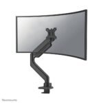 DS70PLUS-450BL1, Full Motion  Desk Monitor Arm For 17-49"  Curved Ultra-Wide Screens - Black