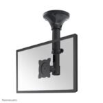 FPMA-C025BLACK, Ceiling Mount  for 1 x 10-30"  Display/Monitor, Max 12kg, VESA 75x75-100x100, Heigh Adjustable: 37-47cm,