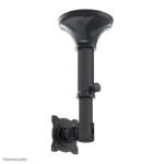 FPMA-C025BLACK, Ceiling Mount  for 1 x 10-30"  Display/Monitor, Max 12kg, VESA 75x75-100x100, Heigh Adjustable: 37-47cm, - Image 3