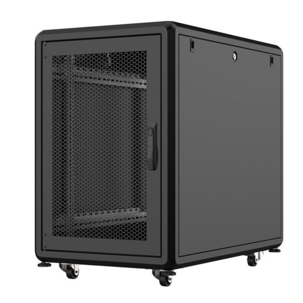 19" 16U Rack Cabinet 600 x  1000 x 897mm Server Line -  Black