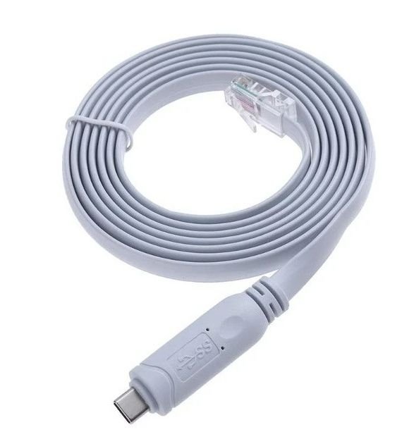 Img_33630656.jpg USB-C - RJ45 Console Cable M-M - Image 1