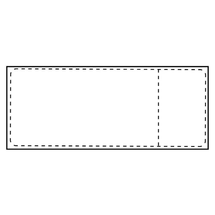 Img_33695835.jpg Ship-label 105 x 251mm, Core 76mm. Direct Thermal, with receipt part, 700 labels per roll - Image 1
